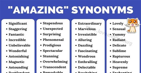 synonym amazing